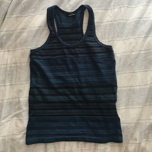 Tricot COMME des GARÇONS navy tank top size s